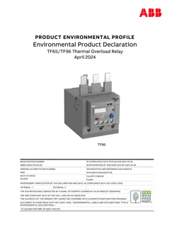 Thermal overload relay
