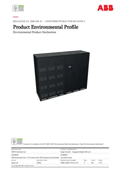 Three-phase UPS unit