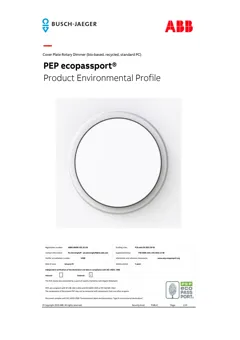Cover plate rotary dimmer