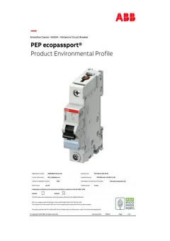Miniature circuit breaker