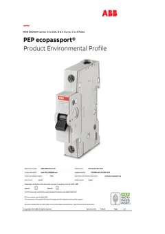 Miniature circuit breaker
