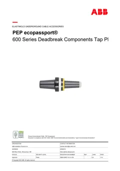 Metal energy cable connector