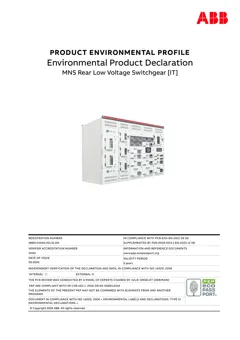 Low-voltage switchgear