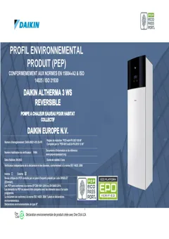 Water/water heat pump