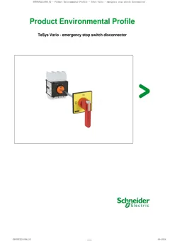 Emergency stop switch disconnector