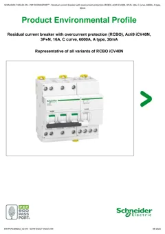 Residual circuit breaker