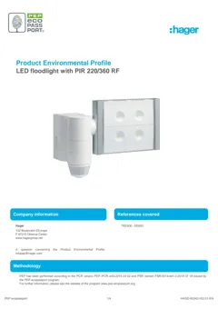 LED floodlight