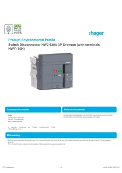 Switch disconnector drawout