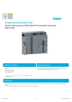 Switch disconnector