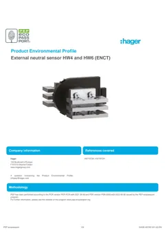 External neutral sensor