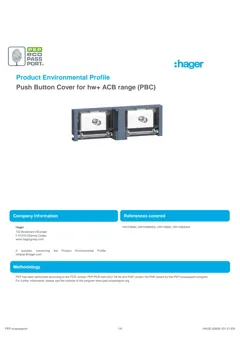 Push button cover