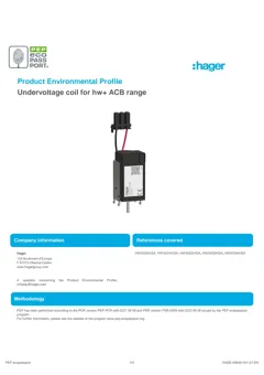 Undervoltage coils for circuit breakers