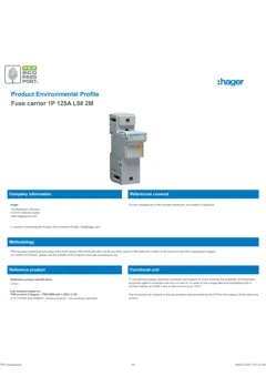 Plastic fuse holder
