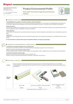 Steel single channel raceway system