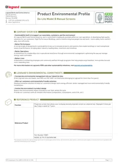 Projection screen