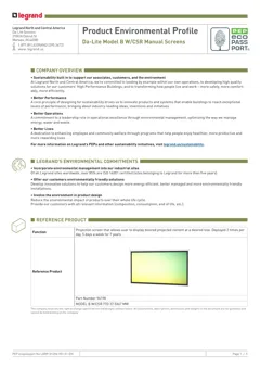 Manual projection screens