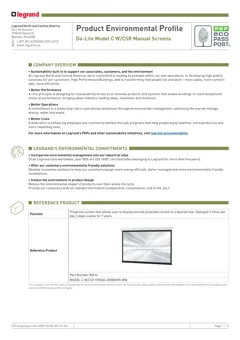 Projection screens