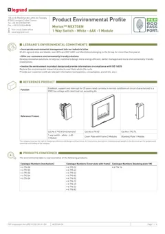 Electrical wall switch