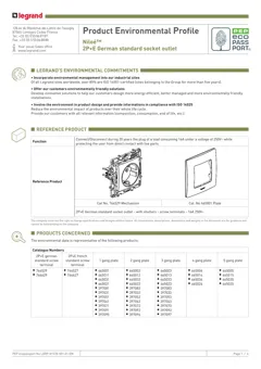 Power socket outlet