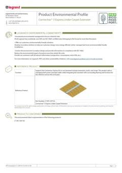 Connectrac express kit under carpet extension