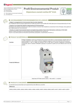 Plastic circuit breaker