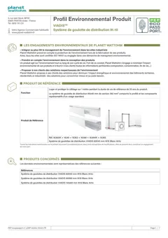 PVC cable trunking system