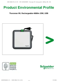 Rechargeable work lamp