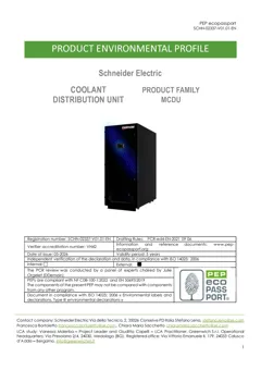 Floor-mounted coolant distribution units