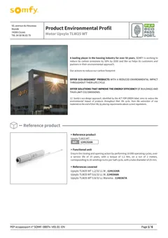 Radio motor for rolling shutters