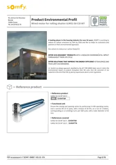 Motor for rolling shutters