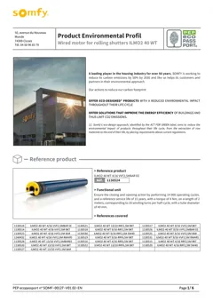 Motor for roller shutters