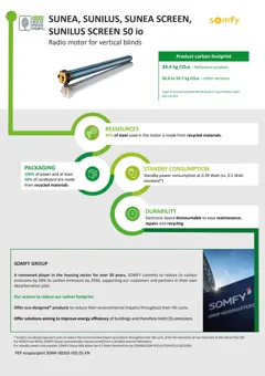 Radio motor for vertical blinds