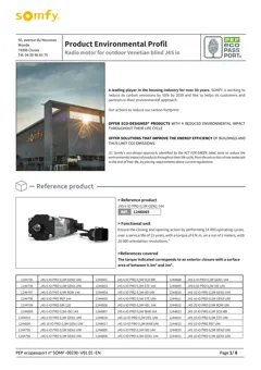 Radio motor for outdoor blind