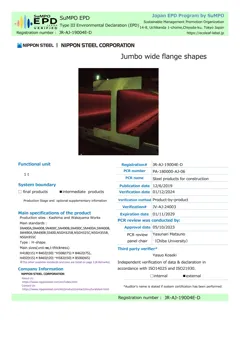 Hot-rolled structural steel H-beam