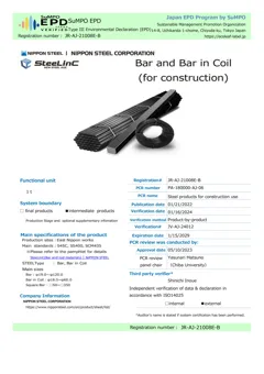 Hot-rolled steel bar and bar in coil