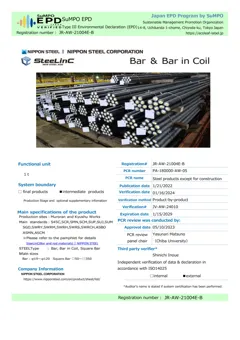 Hot-rolled steel bar and bar in coil
