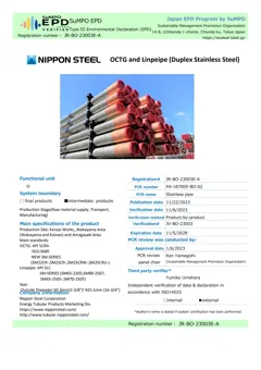 Duplex stainless steel OCTG and linepipe