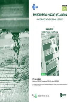 Precast reinforced concrete balcony slab