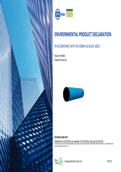 Plastic pressure pipe with protective jacket