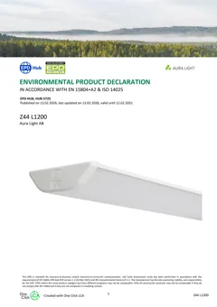 Linear downlight LED luminaire