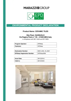Ceramic tiles for floors and walls