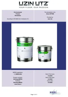 Epoxy resin flooring