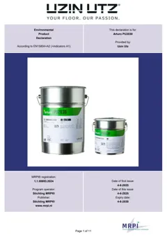 Polyurethane resin flooring