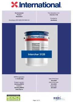 Epoxy coating