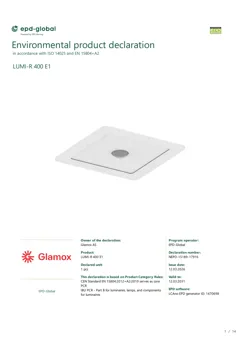 Surface-mounted LED luminaire for emergency escape route