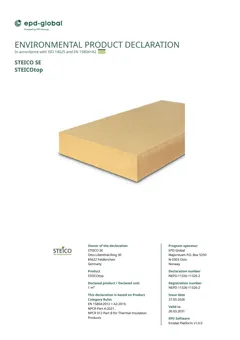 Wood fibre insulation board for thermal and acoustic insulation