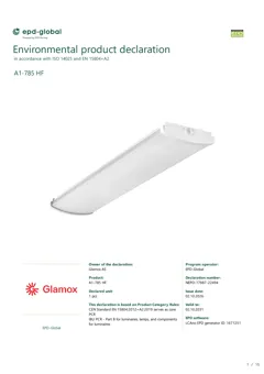 IP 44 rated LED luminaire