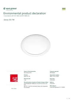 Downlight LED luminaire
