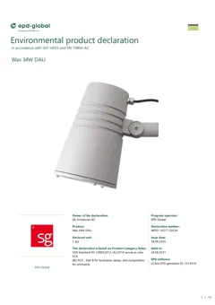 IP rated LED spot luminaire