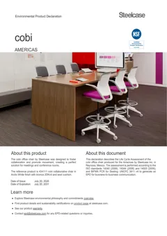 Plastic office chair